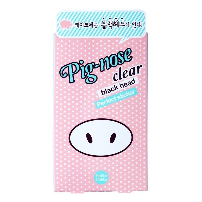 Holika Holika Pig Nose Clear Blackhead Perfect Sticker – valomasis nosies pleistras. 10 vnt.